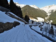 A CA' SAN MARCO (1830 m) dal Ristorante Genzianella (1300 m) pestando neve il 24 febbraio 2021 - FOTOGALLERY"